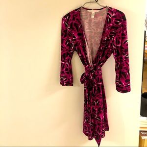 Diane Von Furstenberg Silk Wrap Dress